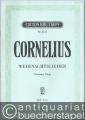 Weihnachtslieder op. 8. Ein Liederzyklus für eine Singstimme mit Pianofortebegleitung (= Edition Breitkopf, Nr. 2115). Tiefe Stimme.
