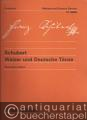 Walzer und Deutsche Tänze / Waltzes and German Dances (= Urtext Edition, Nr. 50063). Piano solo.