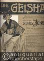 Potpourri aus der Operette "Die Geisha". Eine japanische Teehausgeschichte. Für Klavier.