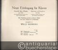 Neuer Etüdengang für Klavier. Eine Sammlung progressiv geordneter Etüden vom ersten Anfang bis zur Mittelstufe (= Edition Schott, No. 2351 u. 2352). 2 Hefte.