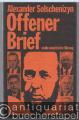 Offener Brief an die sowjetische Führung (Sept. 1973). Lebt nicht mit der Lüge (Febr. 1974). Sammlung Luchterhand.