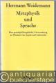 Metaphysik und Sprache. Eine sprachphilosophische Untersuchung zu Thomas von Aquin und Aristoteles (= Symposion 52).