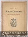 Joh. Seb. Bach. Kirchen-Kantaten vom 8. Sonntag nach Trinitatis bis zum Michaelis-Fest [Heft III].