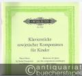 Musik (Bücher/Noten) » Noten/Partituren - Klavierstücke sowjetischer Komponisten für Kinder. Hefte 1 und 2 (= Edition Peters, Nr. 5721 und 5722).