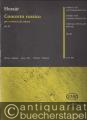 Concerto rustico per Orchestra da Camera Op. 18 (= Editio Musica). Partitur und Stimmen.