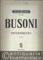 Divertimento für Flöte und kleines Orchester Op. 52 (= Edition Breitkopf, Nr. 5205).
