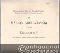 Canzona a 3, doi violini e fagotto o viola con basso continuo (= Wydawnictwo Dawnej Muzyki Polskiej VI, PWM 4149).