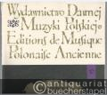 Concerti a 2, due voci con basso continuo, II (= Wydawnictwo Dawnej Muzyki Polskiej 57, PWM 5528).