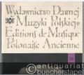 Concerti a 3, tre voci con basso continuo (= Wydawnictwo Dawnej Muzyki Polskiej 59, PWM 5572).