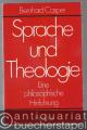 Sprache und Theologie. Eine philosophische Hinführung.