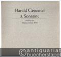 3. Sonatine für Klavier (1959) (= Edition Schott, Nr. 5067).