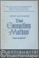 Religion/Philosophie » Bibel-Kommentare - Das Evangelium des Markus (= Kritisch-exegetischer Kommentar über das Neue Testament, Erste Abteilung, 2. Band) und Ergänzungsheft.