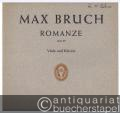 Romanze op. 85. Viola und Klavier (= Edition Schott, Nr. 1974).
