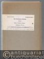 (Auto-)Biographie/Briefe » Musiker »  »  - Felix Mendelssohn Bartholdy. Briefe an deutsche Verleger (= Felix Mendelssohn Bartholdy, Briefe 1).