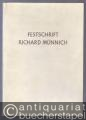 Festschrift Richard Münnich zum achtzigsten Geburtstage. Beiträge zur Musikästhetik, Musikgeschichte, Musikerziehung.