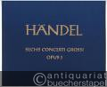 Sechs Concerti grossi op. 3 (= Hallische Händel-Ausgabe. Serie IV, 11). DVfM 4017.