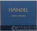 Sieben Sonaten für zwei Violinen und Basso continuo op. 5 (= Hallische Händel-Ausgabe. Serie IV, 10/2). DVfM 4026. Partitur.