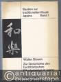 Zur Geschichte des buddhistischen Ritualgesangs in Japan. Traktate des 9. bis 14. Jahrhunderts zum shomyo der Tendai-Sekte.