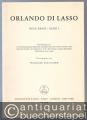 Nachtrag zu Lateinische Motetten, französische Chansons und italienische Madrigale aus wiederaufgefundenen Drucken 1559 - 1588 (= Bärenreiter 3401).