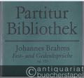 Fest- und Gedenksprüche für achtstimmigen Chor a cappella op. 109 (= Breitkopf Partitur-Bibliothek 3241).