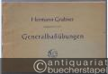Generalbaßübungen als Anleitung zum Continuospiel und freien Improvisieren in drei Lehrgängen (Unter-, Mittel- und Oberstufe) mit 43 Originalsätzen der Generalbaßliteratur.