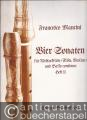Vier Sonaten für Altblockflöte (Flöte, Violine) und Basso continuo (= Edition Breitkopf, Nr. 8390). Heft 2.