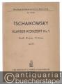 Klavierkonzert b-Moll Nr. 1 Op. 23 (= Edition Breitkopf, Nr. 3630). Taschenpartitur.