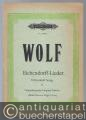 Lieder nach Gedichten von Joseph Eichendorff für eine Singstimme und Klavier, Band II (= Edition Peters, Nr. 3148a). Hohe Stimme.