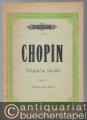 Polnische Lieder für Singstimme und Klavier op. 74 (= Edition Peters, Nr. 1925a). Sopran oder Tenor.