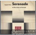 Serenade für Flöte, Violine und Violoncello (= DVfM 8321).