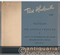Ite, angeli veloces I (1955). Kantate für Tenor- und Alt-Solo, gemischten Chor, Orchester und Blasorchester (= Edition Schott, Nr. 4623). Klavierauszug.