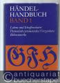 Händel-Handbuch, gleichzeitig Supplement zu Hallische Händel-Ausgabe (Kritische Gesamtausgabe). Bände 1-4.