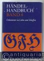 Musik (Bücher/Noten) » Musikwissenschaft - Händel-Handbuch, gleichzeitig Supplement zu Hallische Händel-Ausgabe (Kritische Gesamtausgabe). Bände 1-4.