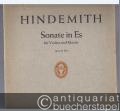 Sonate Op. 11 Nr. 1 für Violine und Klavier (= Edition Schott 1918).
