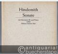 Sonate für Klarinette (B) und Piano (1939) (= Edition Schott, Nr. 3641).