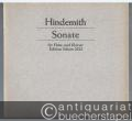 Sonate für Flöte und Klavier (1936) (= Edition Schott, Nr. 2522).