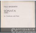 Sonata for Trombone and Piano (1941) (= Edition Schott, Nr. 3673 AP).