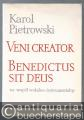Veni creator. Benedictus sit Deus na zespol wokalno-instrumentalny (= PWM 7380). Partitur.