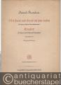 Mit Fried und Freud ich fahr dahin. Klagelied (= Edition Merseburger, Nr. 913).