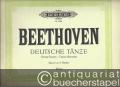 Deutsche Tänze für Klavier zu 4 Händen (= Editions Peters, Nr. 4399).