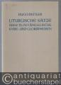 Liturgische Sätze über altevangelische Kyrie- und Gloriaweisen in verschiedenen, 2-8 stimmigen Besetzungen für gleiche und gemischte Chorstimmen (= Bärenreiter-Ausgabe 884).