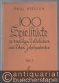 100 Spielstücke für alle Besetzungen zu deutschen Volksliedern aus sieben Jahrhunderten, Heft 3: Acht alte Liebeslieder (= Collection Litolff, Nr. 2860c).