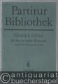 21. Ich bin ein rechter Weinstock (Geistliche Chormusik 1648) (= Breitkopf & Härtels Partitur-Bibliothek, Nr. 3371).