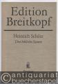 Drei biblische Szenen für Solostimmen, Chor, Streichinstrumente und Orgel (= Edition Breitkopf, Nr. 1634). Partitur.