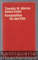 Hanns Eisler, Komposition für den Film (= Hanns Eisler, Gesammelte Werke, Serie III, Band 4).