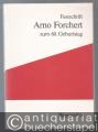 Festschrift Arno Forchert zum 60. Geburtstag am 29. Dezember 1985.