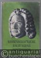 Bericht über die wissenschaftliche Bachtagung der Gesellschaft für Musikforschung. Leipzig 23. bis 26. Juli 1950.