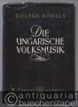 Die ungarische Volksmusik.