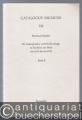 Musik (Bücher/Noten) » Musikwissenschaft - Die Notendrucker und Musikverleger in Frankfurt am Main von 1630 bis um 1720. Bände 1 und 2 (= Catalogus Musicus VII).