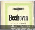Variierte Themen für Klavier allein oder mit Begleitung von Flöte oder Violine op. 105, 107 (= Edition Peters, Nr. 9170). Urtext.